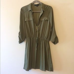 Army green dress